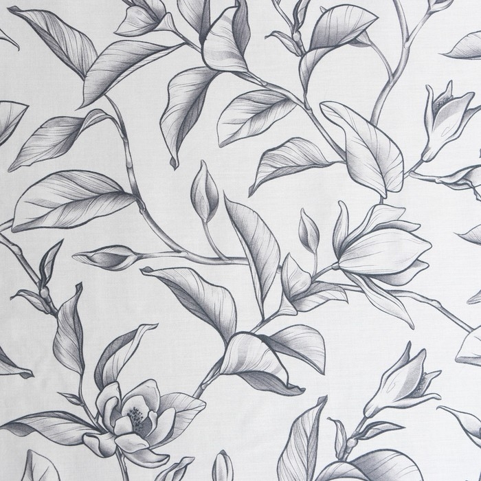 Постельное бельё Этель 1.5 сп Magnolia, 143х215 см, 150х214 см, 50х70 см -2 шт, мако-сатин 114г/м2