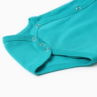 Боди детское MINAKU цвет изумрудный, рост 86-92см