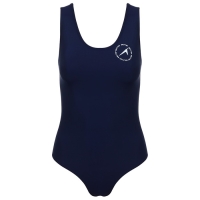 Купальник слитный ONLYTOP, спортивный, р. 34, цвет синий