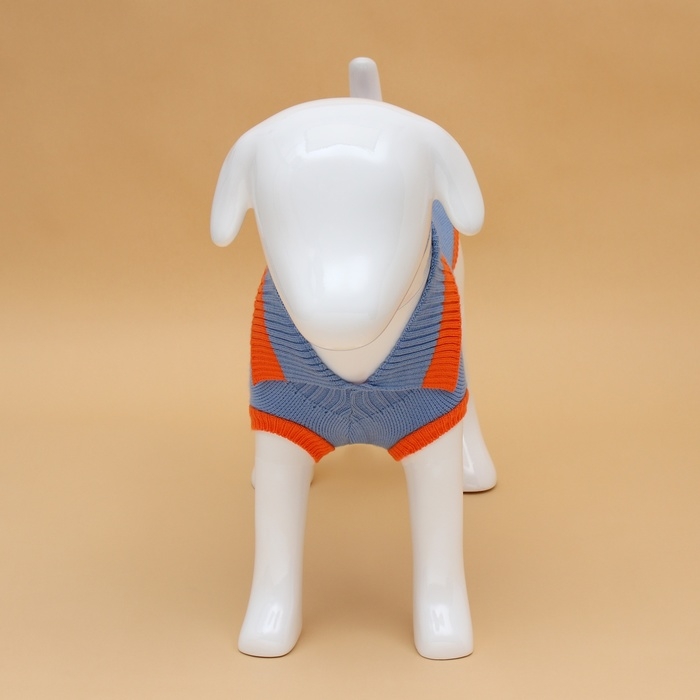 Свитер "Зайка", 2XL (ДС 34, ОШ 34, ОГ 32-51 см)