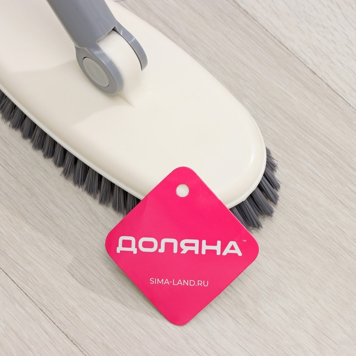 Щётка универсальная с поворотной насадкой Доляна, 18&times;7,5&times;115 см