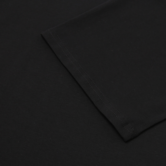 Футболка мужская из органического хлопка MINAKU OVERSIZE FIT: цвет черный, р-р 52