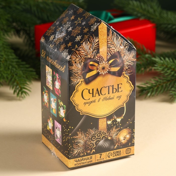 Чайный домик &laquo;Счастье&raquo;, 28 пакетиков