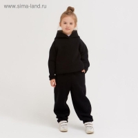 Брюки детские MINAKU: Basic Line KIDS, цвет чёрный, рост 110 Брюки детские MINAKU: Basic Line KIDS, цвет чёрный, рост 110