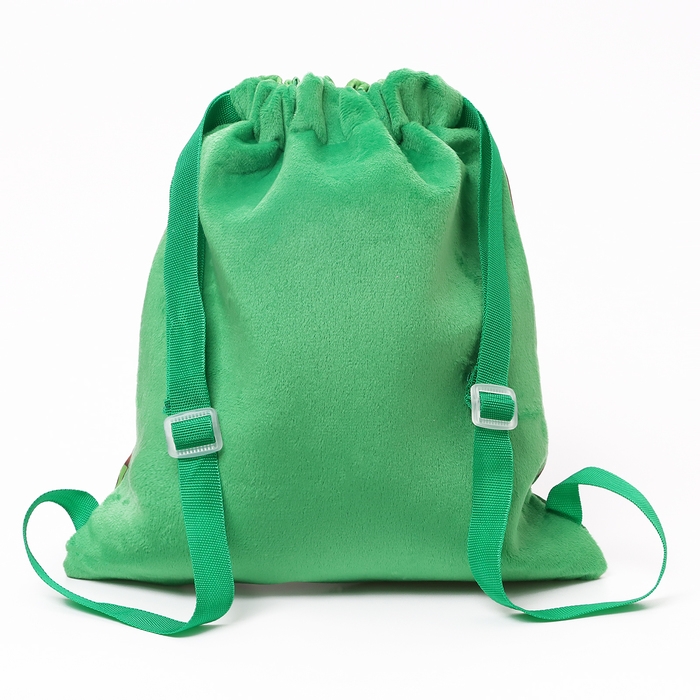 Сумка детская &laquo;Майнкрафт&raquo;, 35 &times; 30 см, цвет зелёный