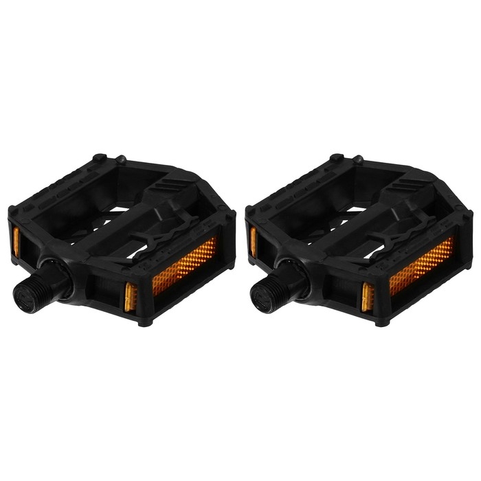 Педали 9/16" Dream Bike, с подшипниками, сталь/пластик