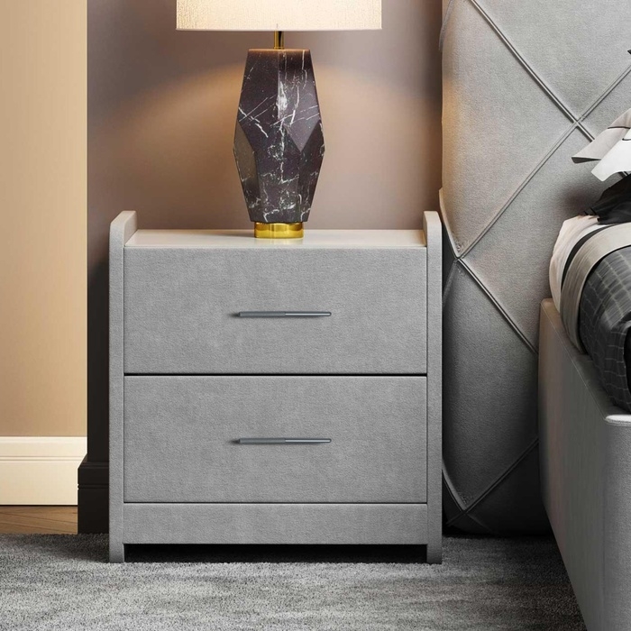 Ручка-рейлинг CAPPIO EPHRAM, м/о 128 мм, цвет серый