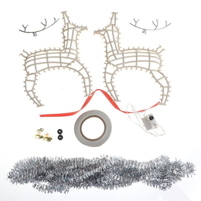 Новогодний ночник - украшение своими руками «Олень» Новогодний ночник - украшение своими руками «Олень»