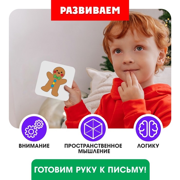 Развивающий набор &laquo;Раскрась по образцу&raquo;