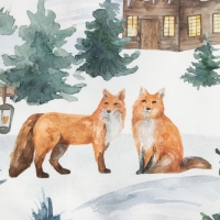 Полотенце Этель "Forest animals" 40x73 см, 100%хл, саржа 190 г/м2