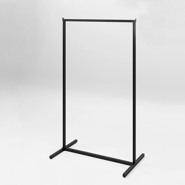 Вешало напольное без выноса 90&times;50&times;150 см, цвет чёрный