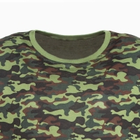 Футболка мужская камуфляж пятна, цвет хаки, размер 46 Футболка мужская камуфляж пятна, цвет хаки, размер 46