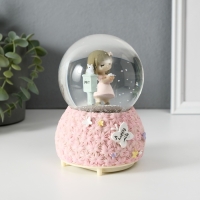 Сувенир полистоун водяной шар свет, музыка "Цветочная полянка и малыш" МИКС 10х10х14,5 см Сувенир полистоун водяной шар свет, музыка "Цветочная полянка и малыш" МИКС 10х10х14,5 см