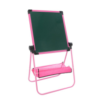 Детский мольберт &laquo;Премиум&raquo; в наборе с маркерами, мелом, губкой розовый