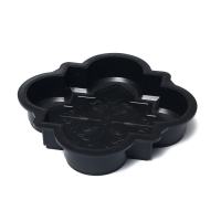 Форма для тротуарной плитки &laquo;Клевер краковский малый&raquo;, 21,5 &times; 21,5 &times; 4 см, шагрень, 1 шт.