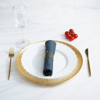 Кольцо для салфеток «Спираль», 4,5×4 см, цвет золотой Кольцо для салфеток «Спираль», 4,5×4 см, цвет золотой