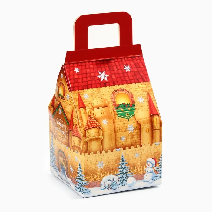 Новый год! Подарочный набор: конфеты в коробке &laquo;С новым годом: замок&raquo;, 1000 г