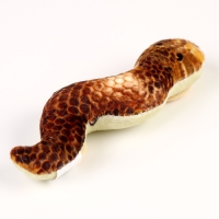 Магнит новогодний мягкий &laquo;Змея&raquo;, золотая