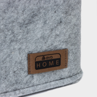 Корзина для хранения Eva Elegance, 28&times;28&times;24 см, цвет серый