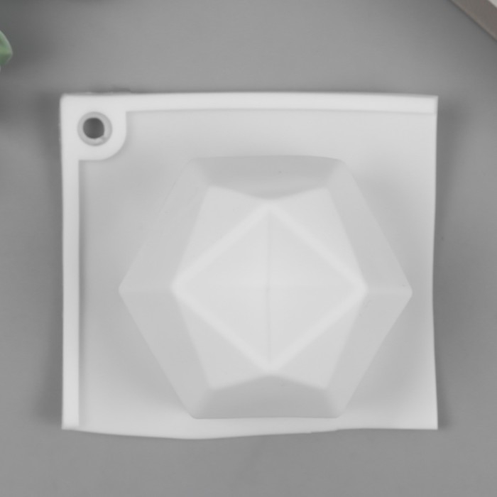 Молд силикон Молд силикон "Многогранник" 6,5х6,5х4,8 см