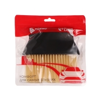 Щетка для чистки салона автомобиля, 12&times;10 см, черная