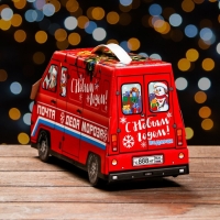 Новый год. Подарочная коробка "Автопочта" 14,3 х 27 х 10 см. Новый год. Подарочная коробка "Автопочта" 14,3 х 27 х 10 см.