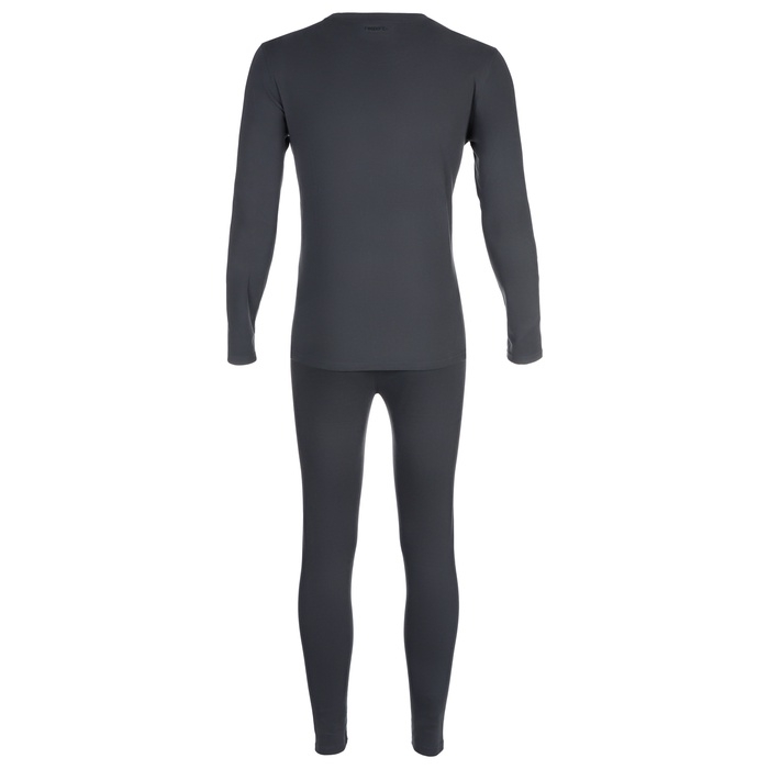 Термобельё мужское Resport, комплект: лонгслив, лосины, размер L, серое