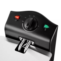 Фритюрница Kitfort KT-4051, 2000 Вт, 6/2 л, 130-190 &deg;C, серебристо-чёрная