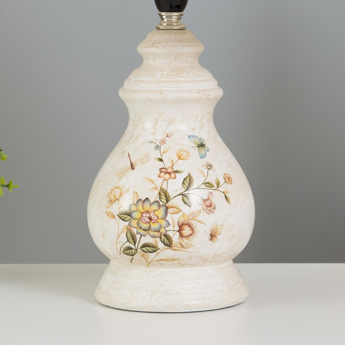 Светильник настольный "Букет полей" 1х40Вт E14 24,5х24,5х39см RISALUX