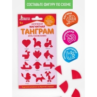 Логическая магнитная головоломка &laquo;Танграм. Сердце&raquo;