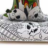 Шар фольгированный 49" &laquo;Руки зомби&raquo;, на подставке