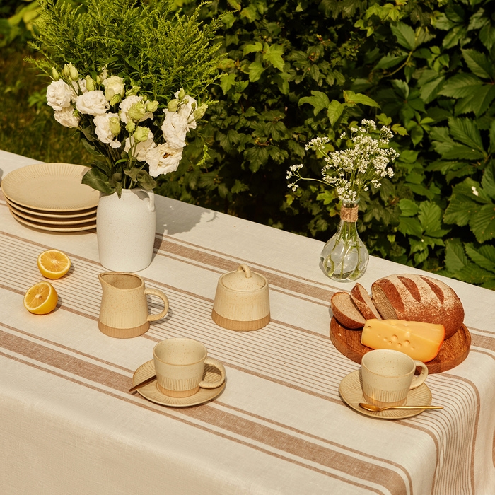 Скатерть SL HOME  "Persistent" 220х140см, лен 100%, 260 гр/м2