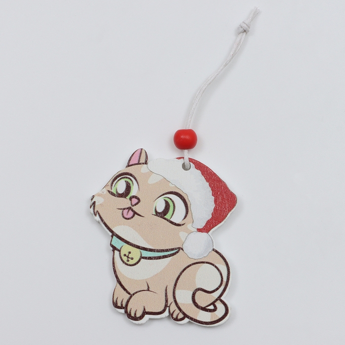 Набор подвесок в деревянной подарочной упаковке 12 шт.13x13x2 см Набор подвесок в деревянной подарочной упаковке 12 шт.13x13x2 см