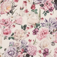 Бумага упаковочная крафт "Нежность", 70 х 100 см,1 лист, Бумага упаковочная крафт "Нежность", 70 х 100 см,1 лист,