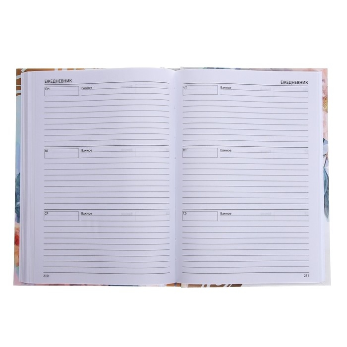 Ежедневник недатированный на сшивке А5 144 листа, картон 7БЦ "Любимому преподавателю"