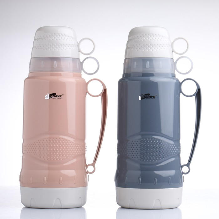 Термос 1.8 л, со стеклянной колбой, микс Термос 1.8 л, со стеклянной колбой, микс