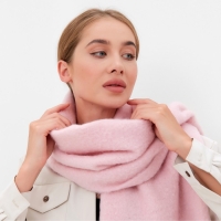 Шарф зимний объемный с кистями MINAKU 210*38+18 см цвет розовый Шарф зимний объемный с кистями MINAKU 210*38+18 см цвет розовый