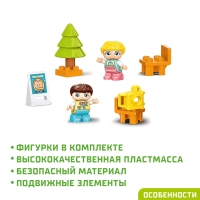 Конструктор &laquo;Загородный домик&raquo;, 2 варианта сборки, 132 детали