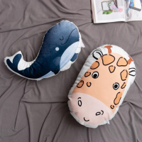 Подушка декоративная Этель &laquo;Кит&raquo;, 60х35 см, велюр, 100% полиэстер