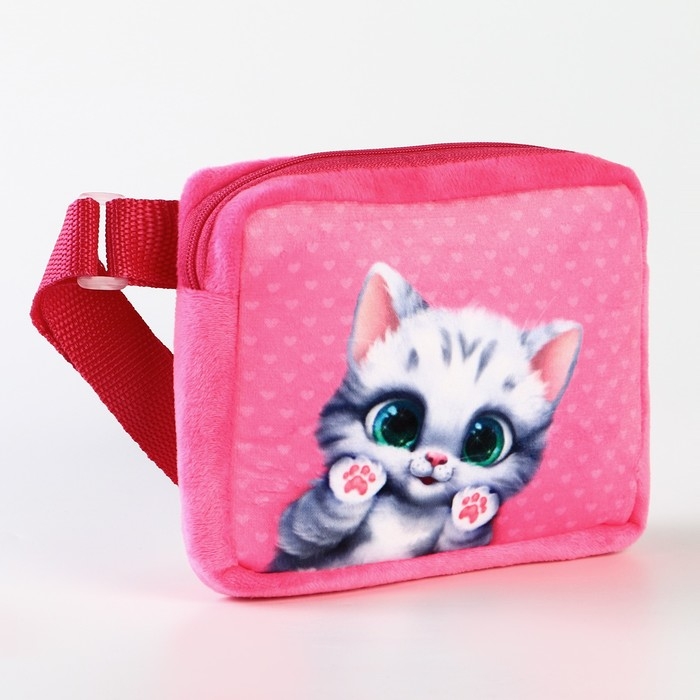 Сумка детская Сумка детская "Кошечка", плюшевая