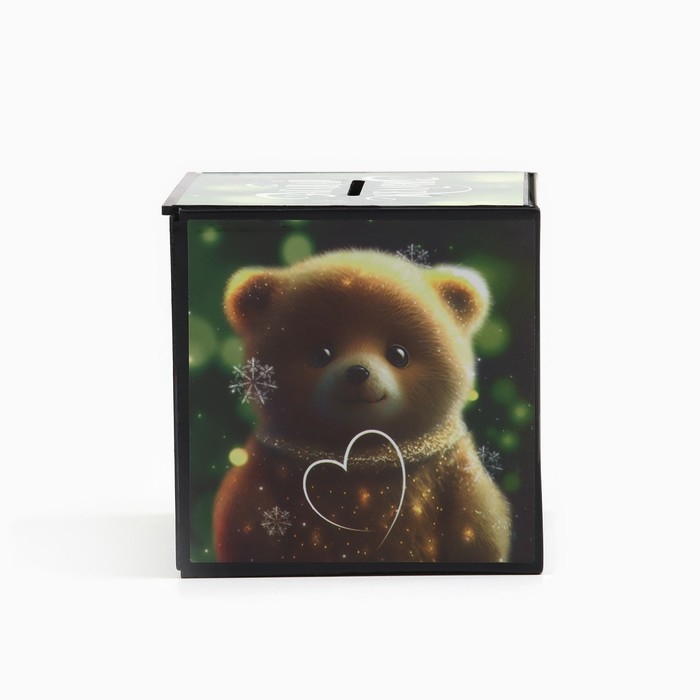 Копилка новогодний подарок &laquo;Новый год: Загадай желание &raquo; 7 х 7 см