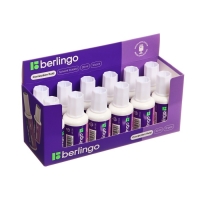 Корректирующая жидкость 20 мл Berlingo, на химической основе, с кисточкой Корректирующая жидкость 20 мл Berlingo, на химической основе, с кисточкой