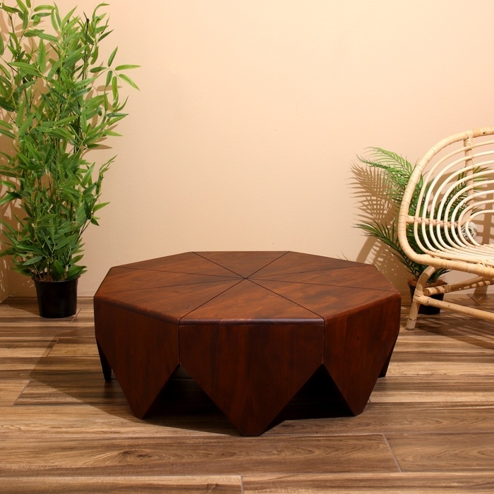 Столик журнальный 85х85х31 см, манговое дерево Столик журнальный 85х85х31 см, манговое дерево