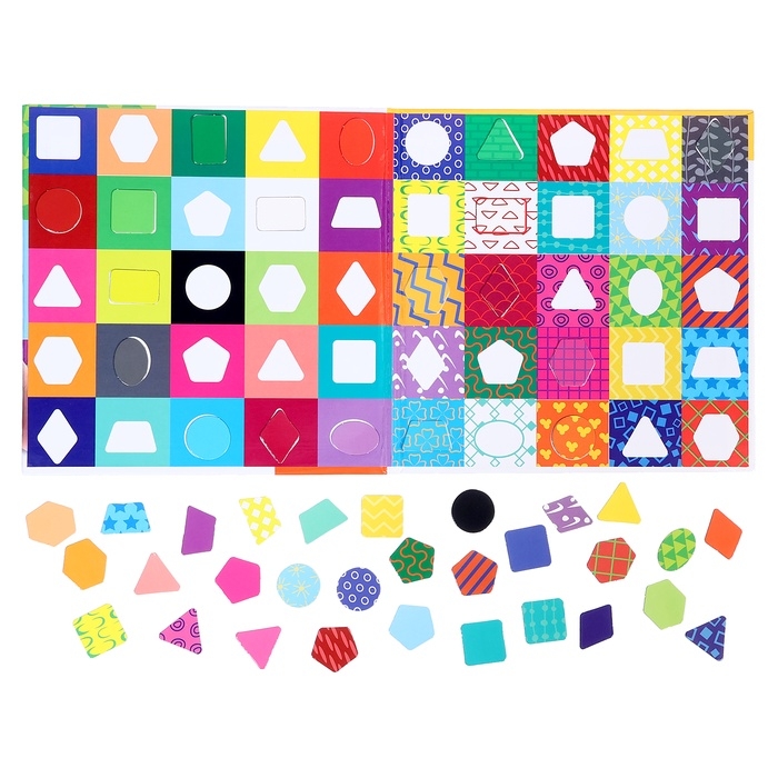 Магнитная мозаика "Изучаем цвета и формы"