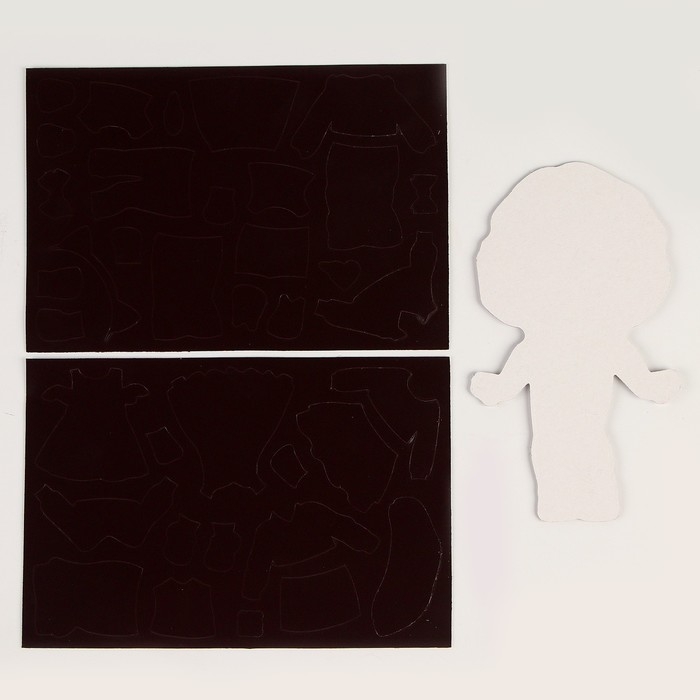 Магнитная игра одевашка «Милая девчонка» Магнитная игра одевашка «Милая девчонка»