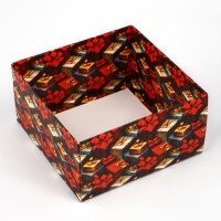 Коробка подарочная новогодняя складная &laquo;Сказочного Нового года&raquo;, 15 х 15 х 8 см, Новый год