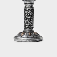 Бокал «Щит», 200 мл, 8×19 см, цвет серебряный Бокал «Щит», 200 мл, 8×19 см, цвет серебряный