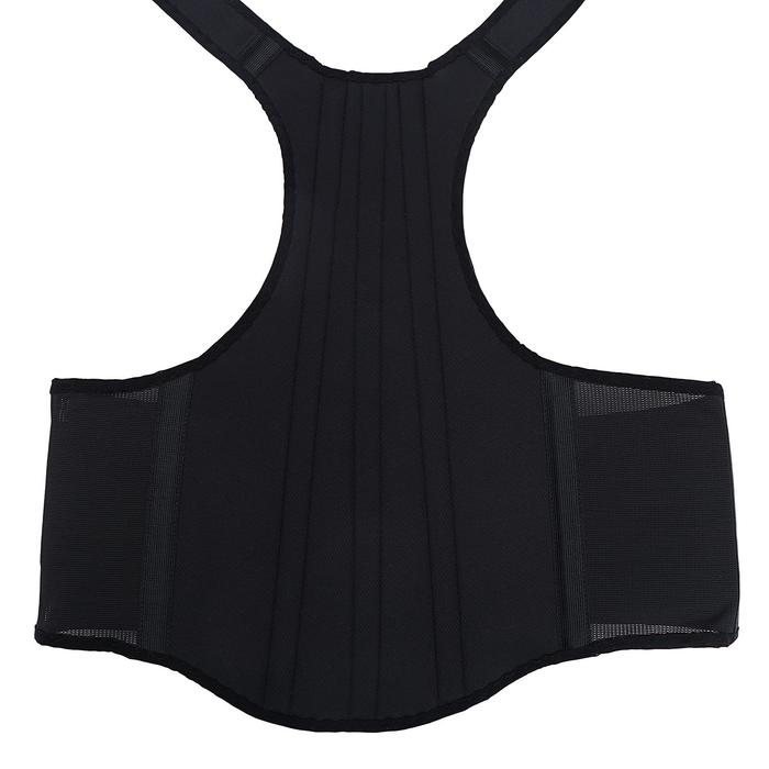 Корректор осанки НТ-КР-031, усиленный, 4 ребра, размер XL, цвет чёрный Корректор осанки НТ-КР-031, усиленный, 4 ребра, размер XL, цвет чёрный