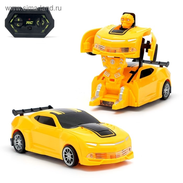 Робот радиоуправляемый &laquo;Автобот&raquo;, трансформируется, работает от батареек