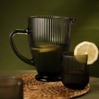 Кувшин для воды SL Home «Модерн», 1,2 л, 19,5×13×18,5 см, цвет графитовый Кувшин для воды SL Home «Модерн», 1,2 л, 19,5×13×18,5 см, цвет графитовый